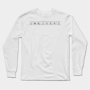 Chemistry Periodic Table Science Print Long Sleeve T-Shirt